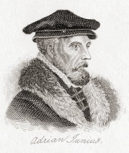 Hadrianus Junius, 1511–1575, aka Adriaen de Jonghe. av Unbekannt