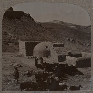 Halvvägs värdshus på resan till Jeriko, c1900 av Unbekannt