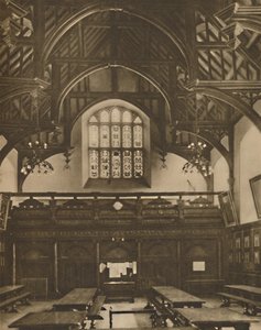 Hall of Greys Inn, Where The Comedy of Errors Acted in Shakespeare