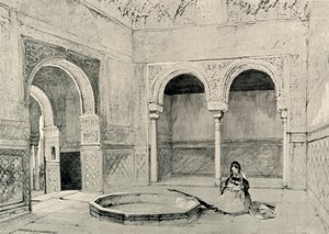 Hall of the Abencerrages, 1800-talet, 1907. av Unbekannt