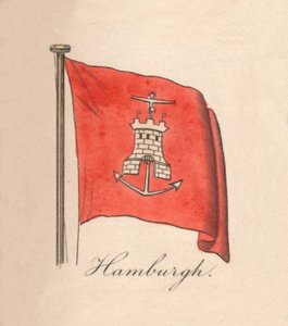 Hamburg, 1838 av Unbekannt