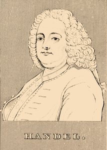 Händel, 1685-1759, 1830. av Unbekannt