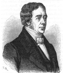 Hans Christian Oersted, dansk fysiker, [c1870] av Unbekannt