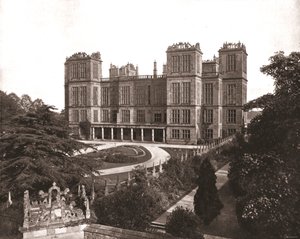 Hardwick Hall, Derbyshire, 1894. av Unbekannt
