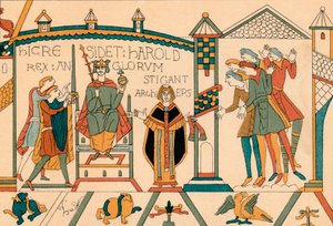 Harolds Coronation, 1800-talet. av Unbekannt
