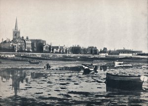 Harwich - The Beach at Low Tide, 1895 av Unbekannt