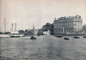 Harwich - The Quay and Great Eastern Hotel, 1895 av Unbekannt