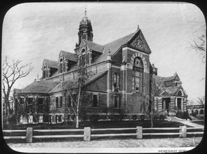 Hemenway Gymnasium, Harvard University, Massachusetts, USA, sent 1800- eller tidigt 1900-tal av Unbekannt