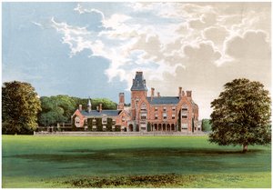 Hemsted Park, nära Staplehurst, Kent, hem för Viscount Cranbrook, c1880 av Unbekannt