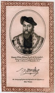Henry Fitzalan, 19:e earl av Arundel av Unbekannt