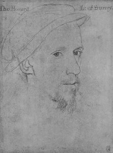 Henry Howard, Earl of Surrey Not av Holbein, c1500-talet 1945 av Unbekannt