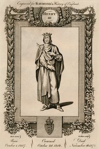 Henrik III, 1207-1272, c1787. av Unbekannt