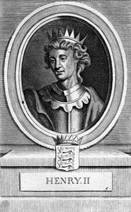 Henrik II, kung av England av Unbekannt
