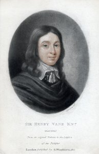 Henry Vane den yngre, statsman och parlamentsledamot, 1811 av Unbekannt