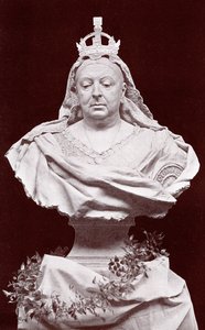Hennes sen majestät drottning Victoria, 1901 av Unbekannt