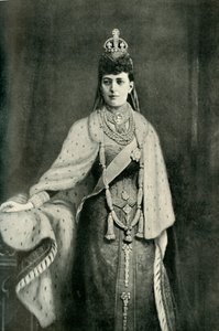 Hennes Majestät Drottning Alexandria, 1902. av Unbekannt