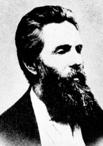 Herman Melville, amerikansk författare, 1800-talet av Unbekannt