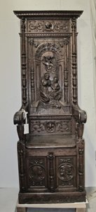 Stall med hög rygg, 1534. av Unbekannt