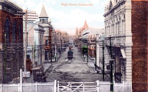 High Street, Fremantle, Australien, ca 1900-talet av Unbekannt