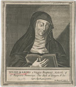 Hildegard av Bingen, 1600-talet av Unbekannt