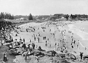 Holiday Time, Coogee Bay, c1900. av Unbekannt