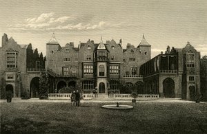 Holland House, Kensington, c1876. av Unbekannt