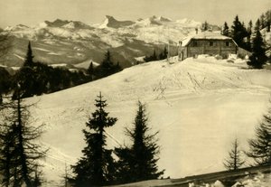 Hollhaus, Dachstein, Steiermark, Österrike, c1935. av Unbekannt