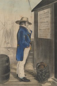 Homeward Bound New York, ca. 1860. av Unbekannt