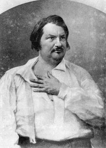 Honore de Balzac, fransk författare, c1845-1890 av Unbekannt