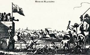 Hästkapplöpning, c1804, 1903 av Unbekannt