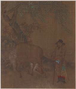 Häst och brudgum under en pil, möjligen Ming-dynastin, 1368-1644. av Unbekannt