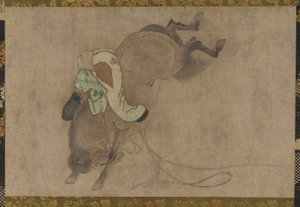 Häst och ryttare, Momoyama-perioden, 1568-1615. av Unbekannt
