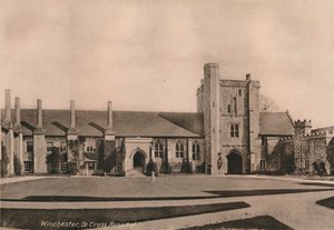 Hospital of St Cross, Winchester, Hampshire, tidigt 1900-tal av Unbekannt
