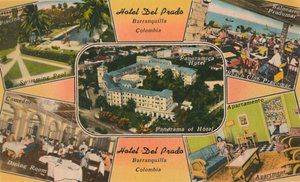 Hotel Del Prado, Barranquilla, Colombia, c1940-talet av Unbekannt