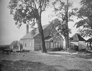 Hus där Stonewall Jackson dog, Richmond, Virginia, c1897. av Unbekannt