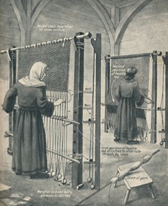 Hur tyg vävdes i Saxon England, c1934 av Unbekannt
