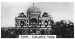 Humayuns grav, Delhi, Indien, c1925 av Unbekannt