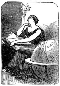 Hypatia c370-415, matematiker och nyplatonisk filosof, mitten av 1800-talet av Unbekannt