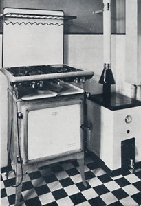 Ideal Boilers & Radiators Ltd. - I svart och vitt eller gråmelerad, denna gaspanna är glasaktig en av Unbekannt
