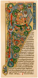 Upplyst initial P, 1172 av Unbekannt
