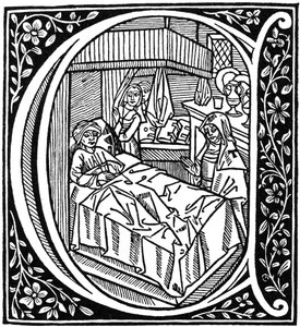 Illustration från Boethius, Filosofins tröst, 1498 1964 av Unbekannt