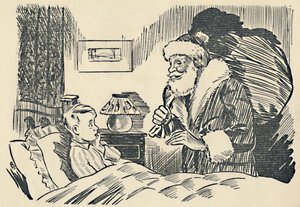 Illustration från The Mystification of Santa Claus, 1936. av Unbekannt