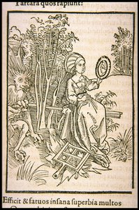 Illustration till boken Ship of Fools av Sebastian Brant, 1497. av Unbekannt