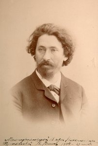 Ilya Repin, rysk konstnär, 1884 av Unbekannt