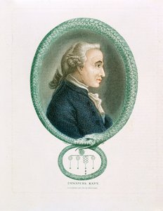 Immanuel Kant, tysk filosof, 1812 av Unbekannt