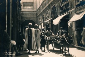 I basaren, Tunis, Egypten, 1936 av Unbekannt