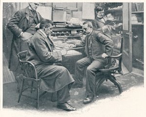 På ställföreträdande generalkonsuls kontor vid det amerikanska konsulatet, London, c1903 1903 av Unbekannt