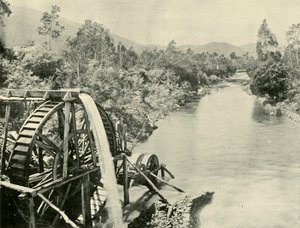 I Ovens River, Germantown, 1901. av Unbekannt