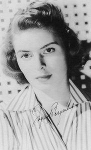 Ingrid Bergman 1915-1982, svensk skådespelerska, c1930-tal av Unbekannt