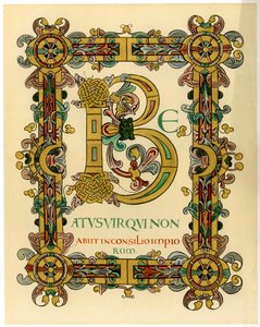 Inledande bokstav B, 1012-1023 av Unbekannt